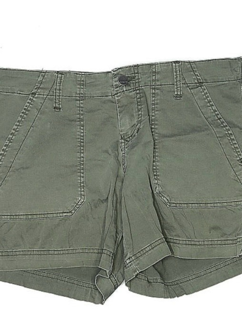 Women’s Olive Green Utility Shorts